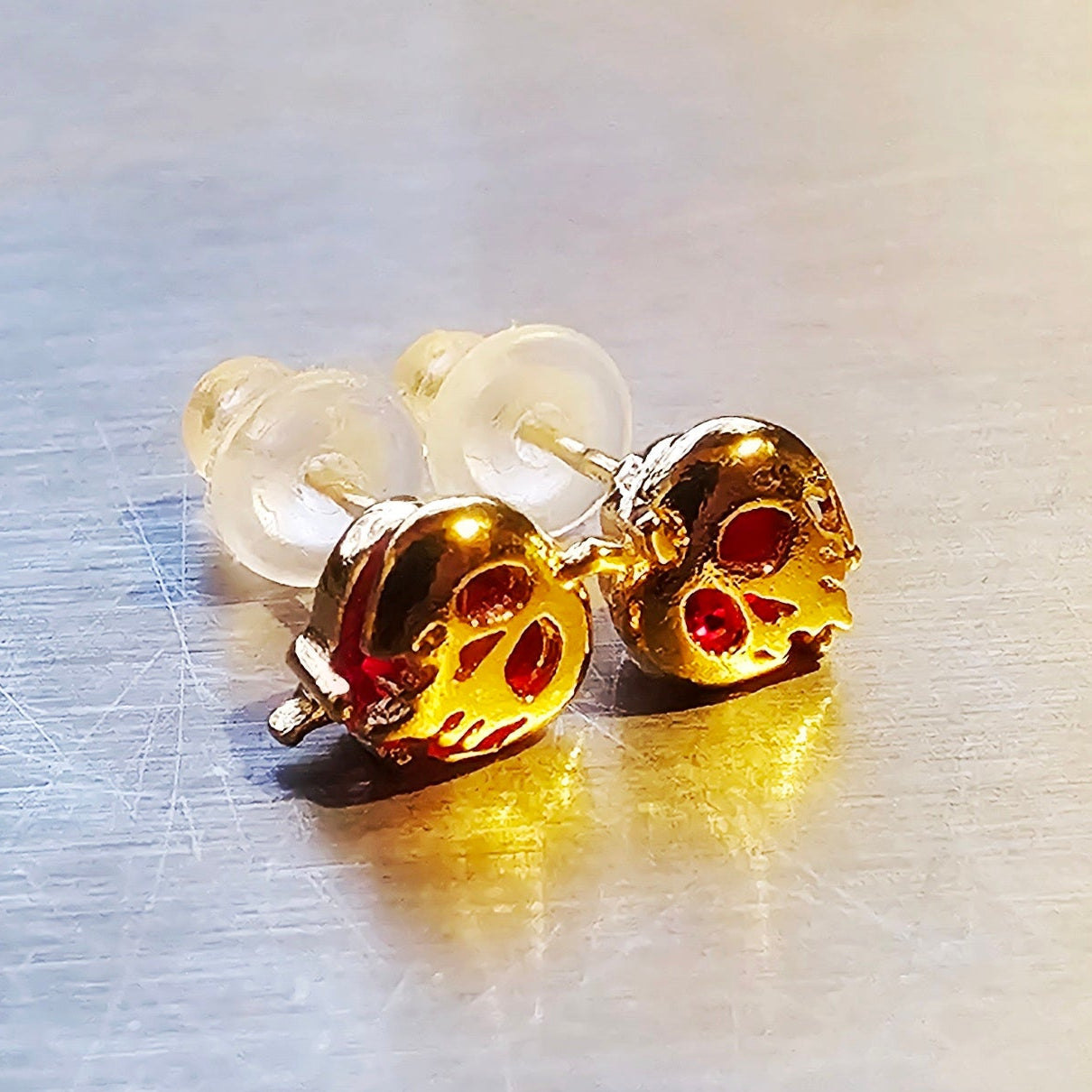 Poison Apple Stud Earing Pair