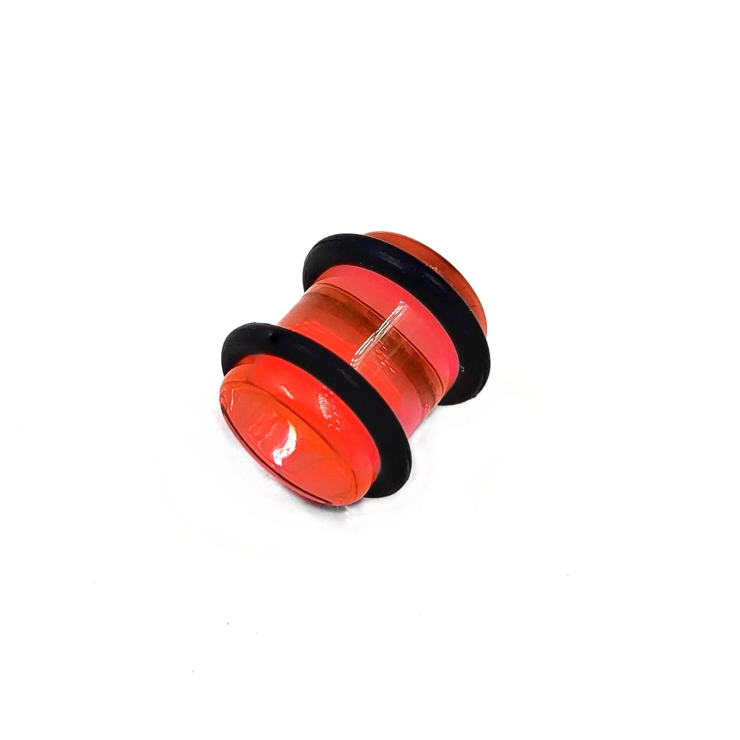 Pink Translucent Ear Gauge Plug