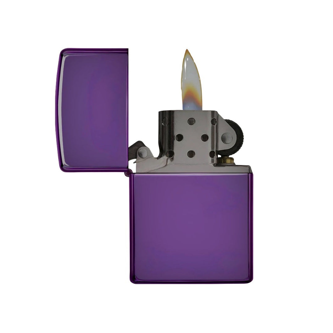 Classic High Polish Purple Zippo Lighter