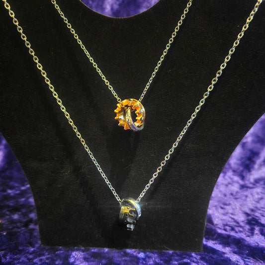 Crown Couples Necklaces - Pretty Savage Jewellery