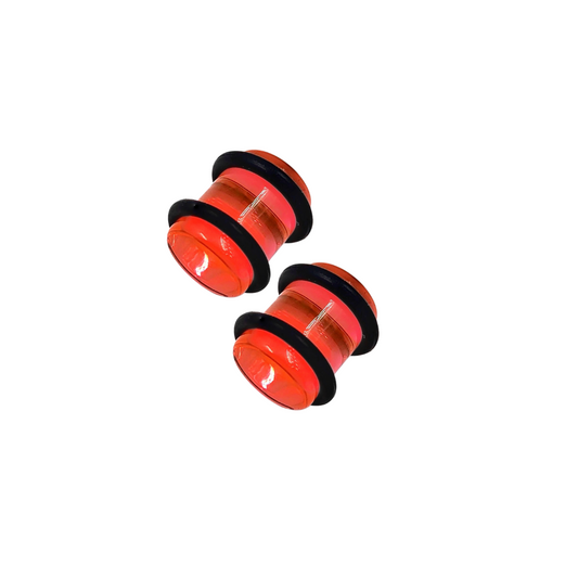 Pink Translucent Ear Gauge Plug