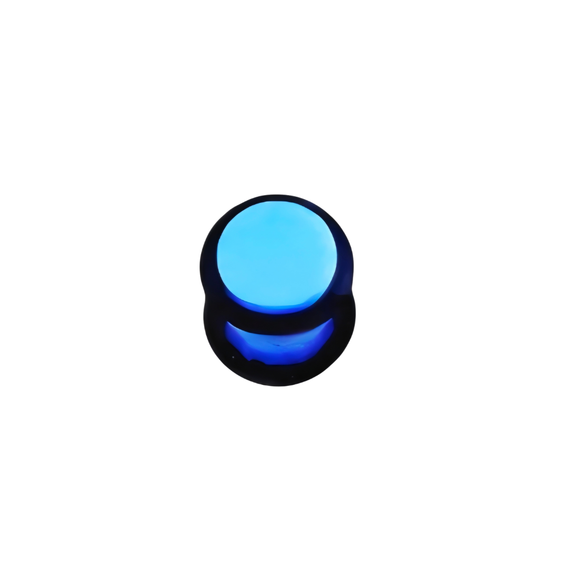 Sky Blue Acrylic Ear Gauge Plug
