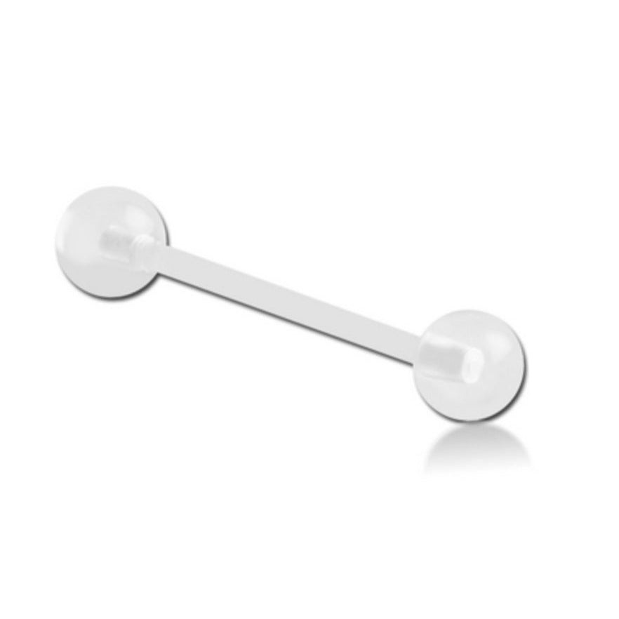 Bioflex Clear Barbell 14G