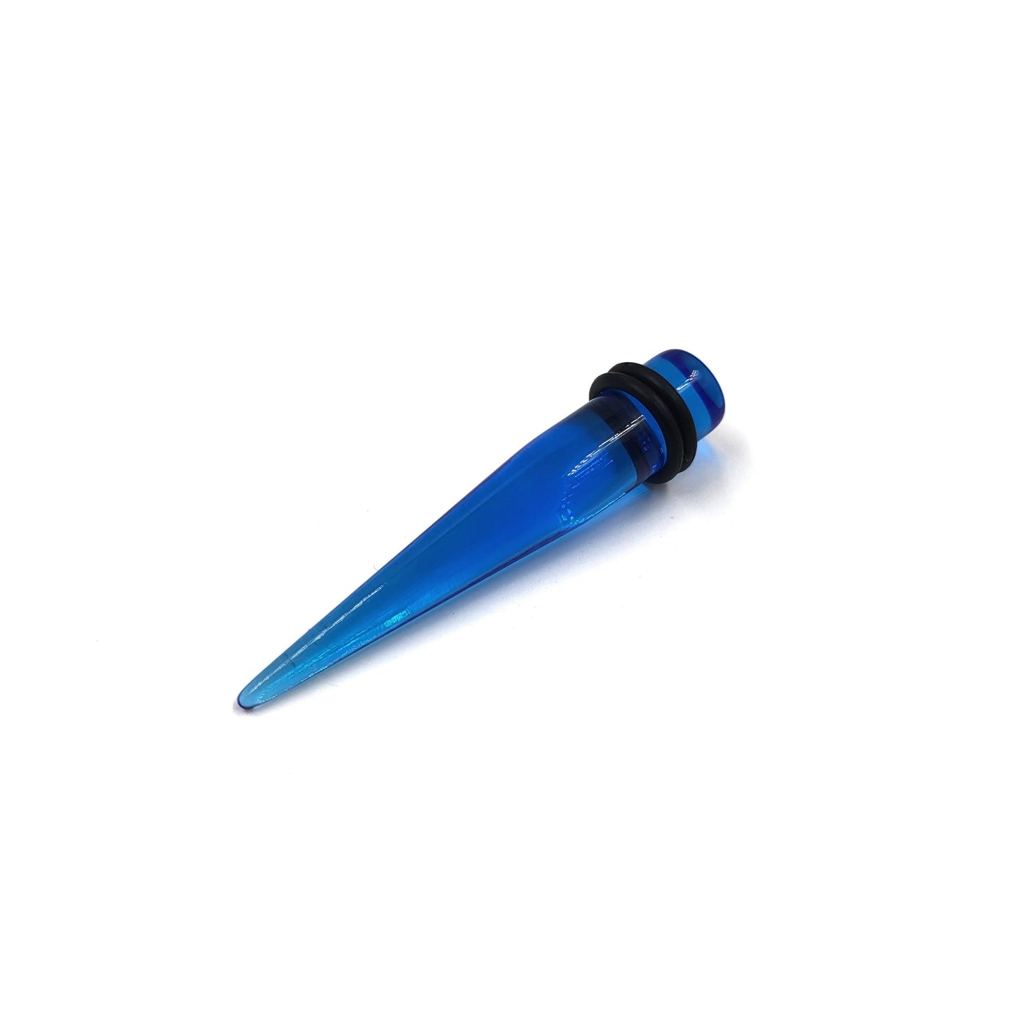 Crystal Blue Ear Stretcher Taper - Pretty Savage Jewellery
