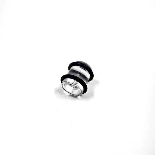 Ear Stretcher Plug Clear - Pretty Savage Jewellery
