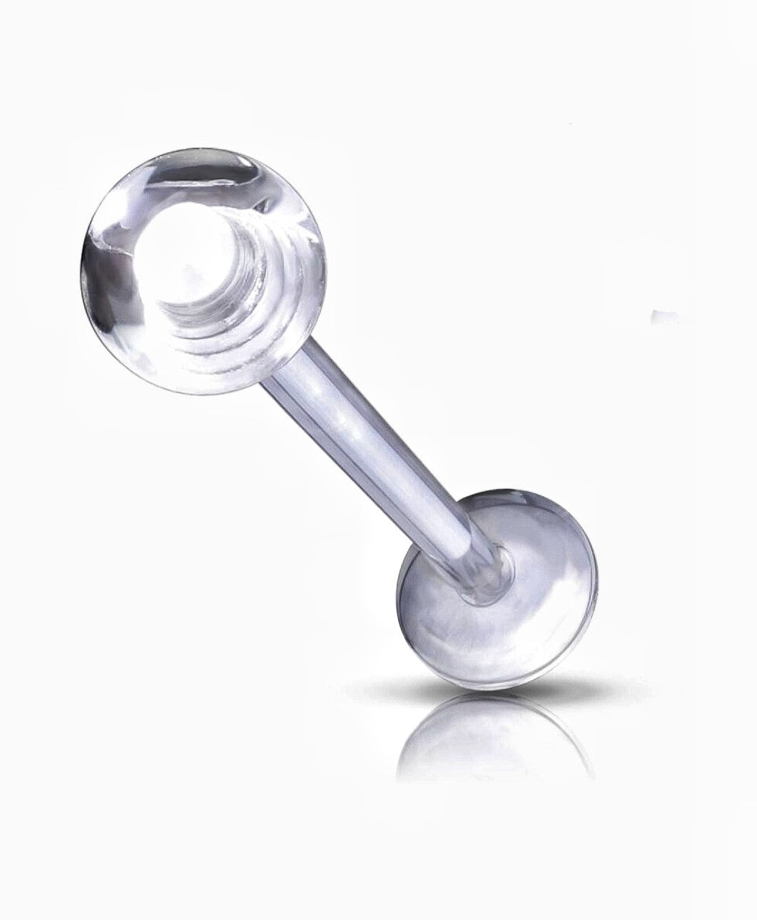 clear bioflex barbell