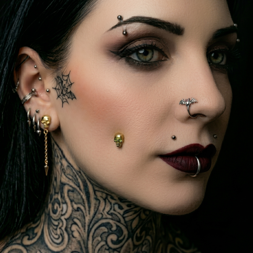 Facial Piercings