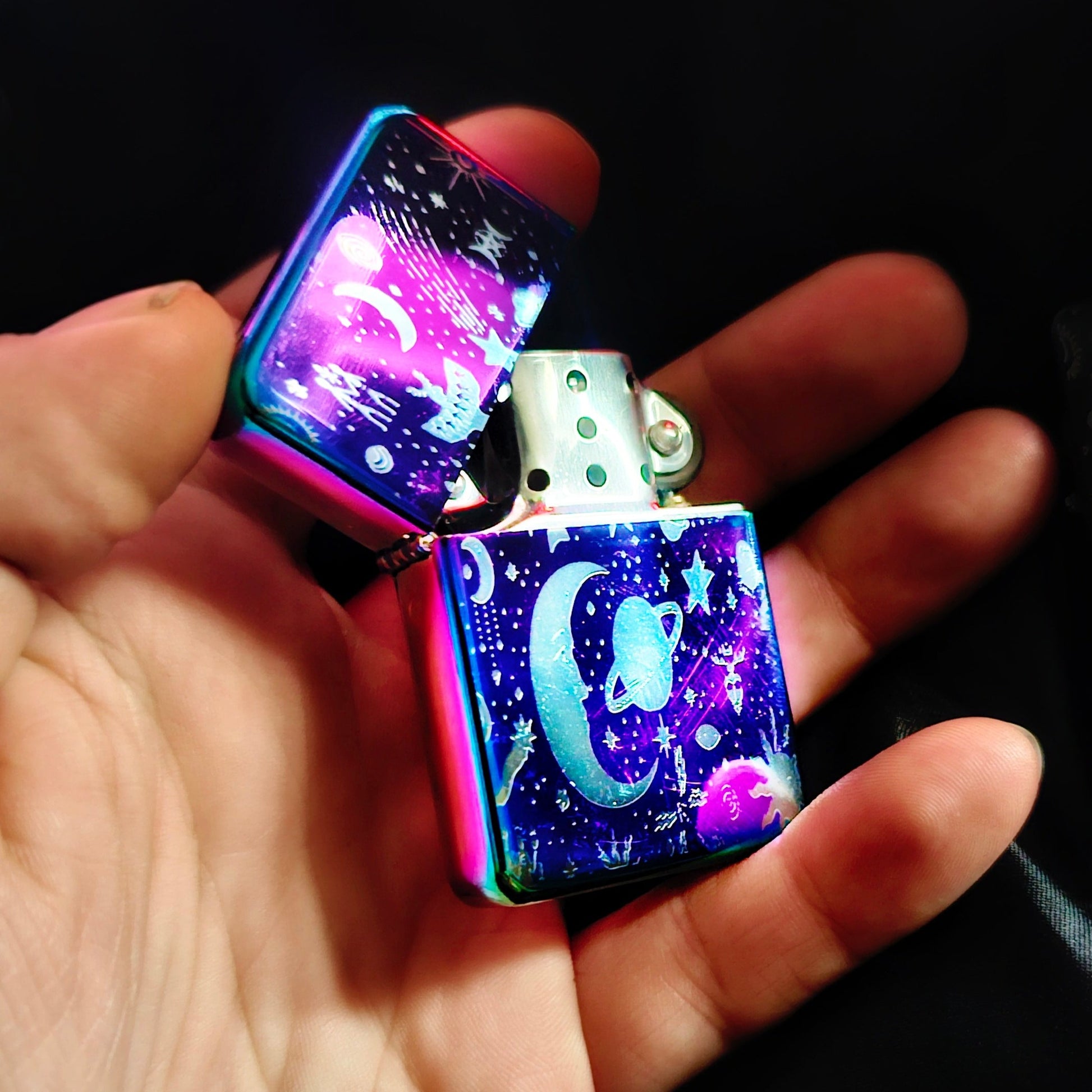 Universe Galaxy Flip Lighter - Pretty Savage Jewellery