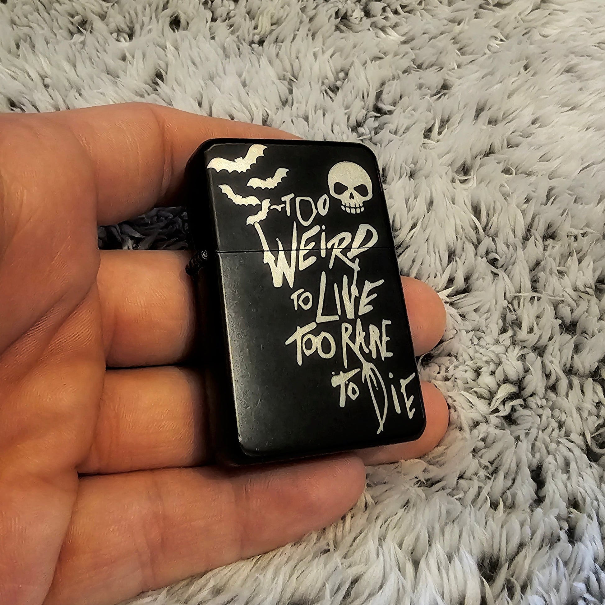 Too Weird Flip Lighter - Pretty Savage Jewellery