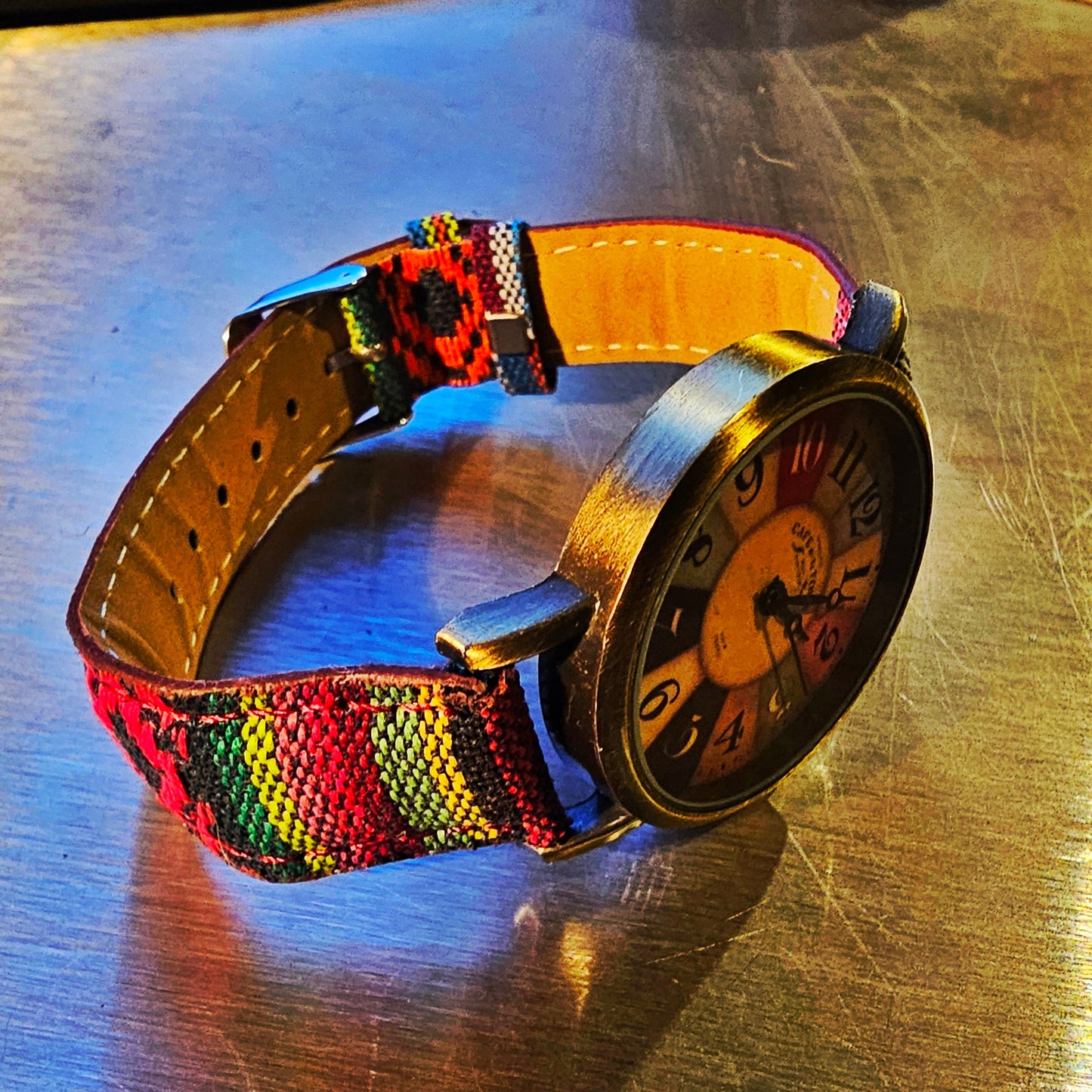 Vintage Style Colourful Wrist Watch