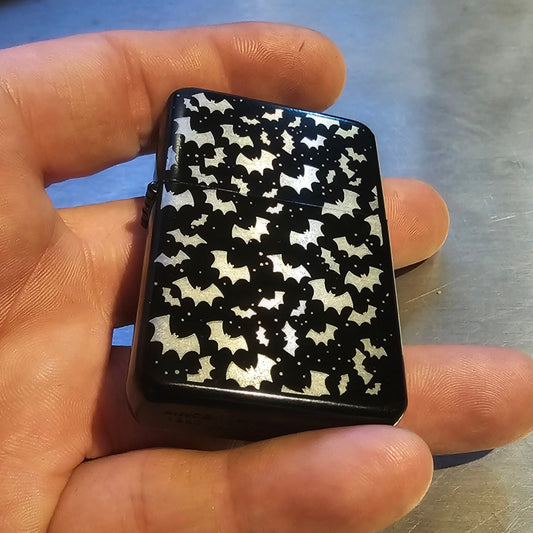 Bat Swarm Flip Lighter
