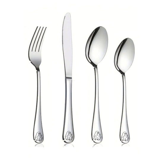Ghost Finger 4pc Stainless Steel Cutlery Set