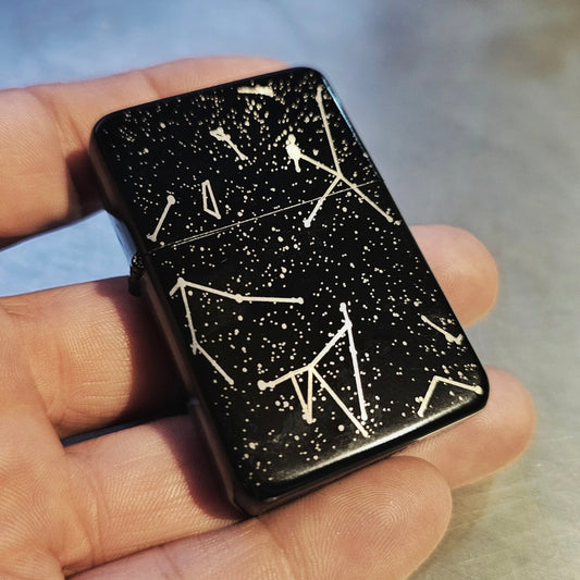 Star Alignment Custom When We Meet Flip Lighter