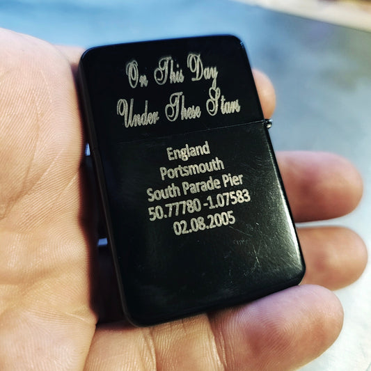 Star Alignment Custom When We Meet Flip Lighter