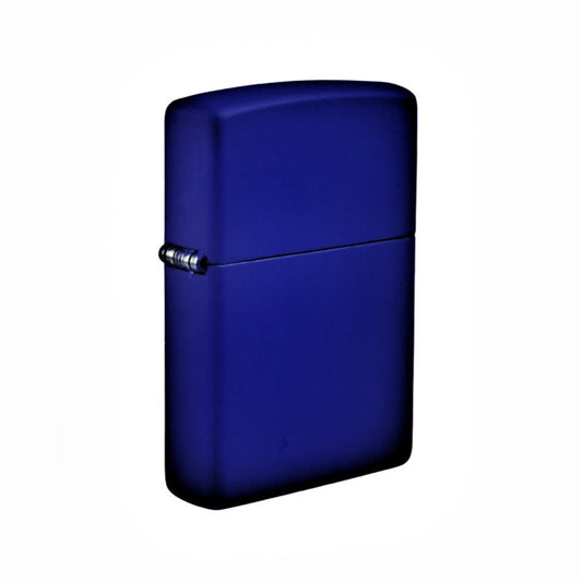 Matt Blue Metal Flip Lighter