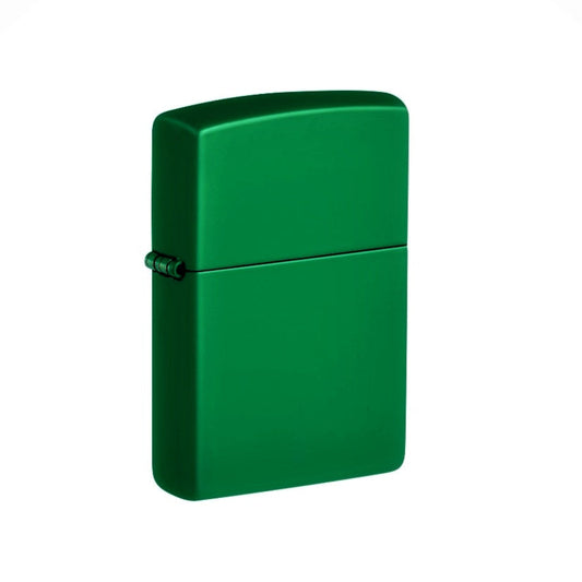 Matt Green Metal Flip Lighter
