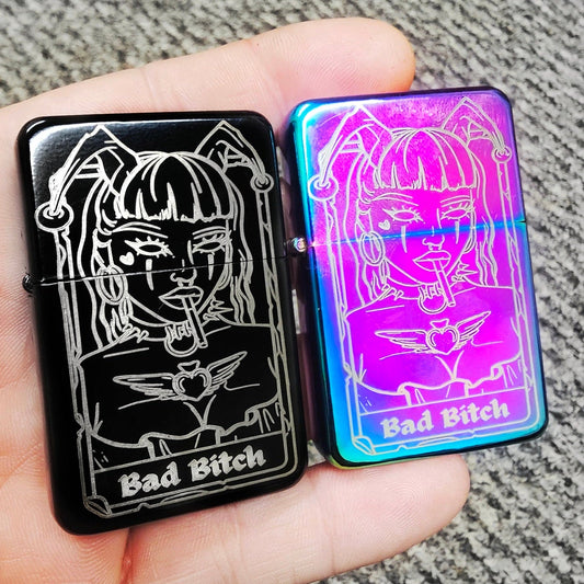 The Fool Card Rainbow Flip Feuerzeug