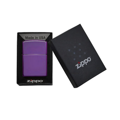 Classic High Polish Purple Zippo Lighter