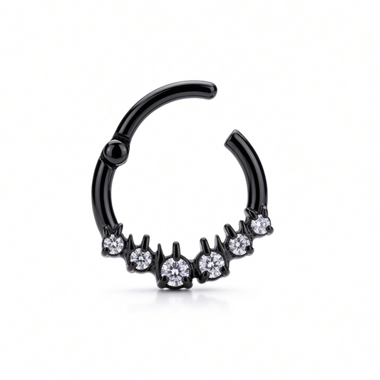 Black Melting Clicker Hoop