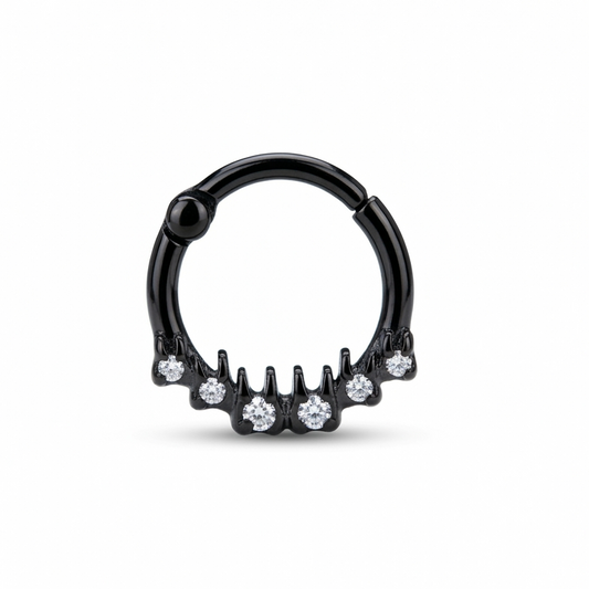Black Melting Clicker Hoop