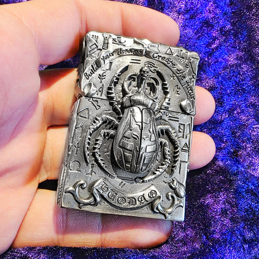 Death Scarab Pharaoh Tomb Flip Lighter