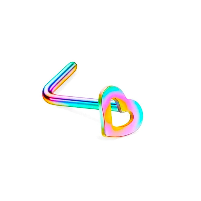 Goujons en acier inoxydable avec barre en forme de L en forme de cœur