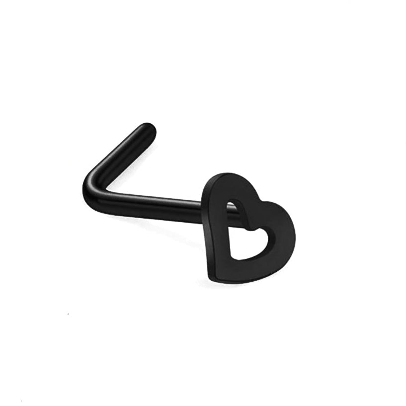 Goujons en acier inoxydable avec barre en forme de L en forme de cœur