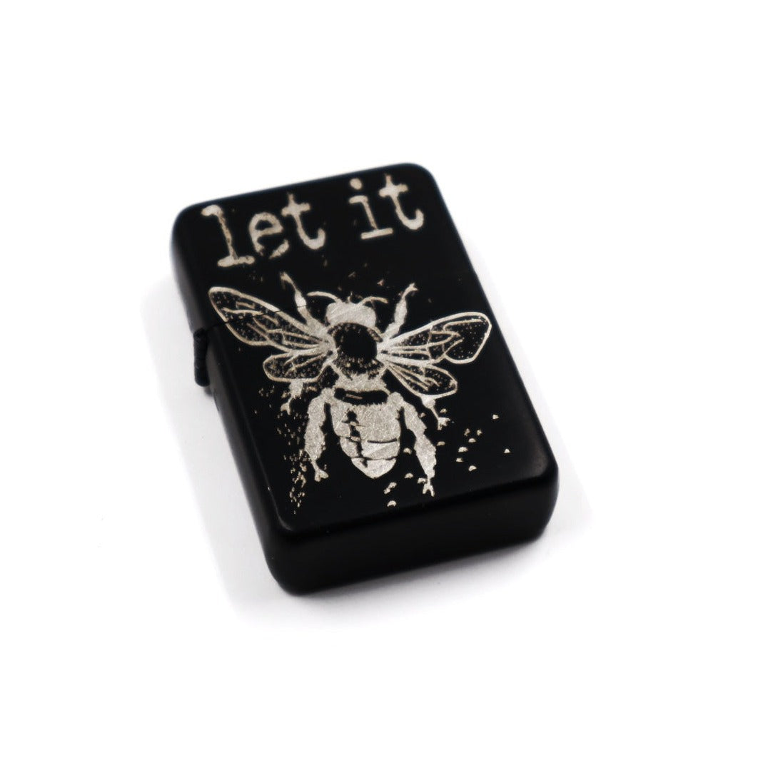 Let It Bee Flip Lighter - Pretty Savage Jewellery