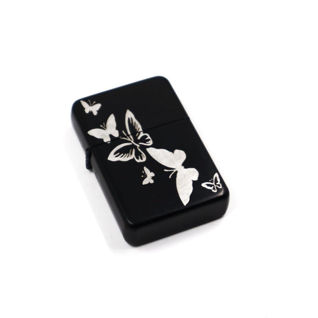 Butterfly Design Flip Lighter - Pretty Savage Jewellery