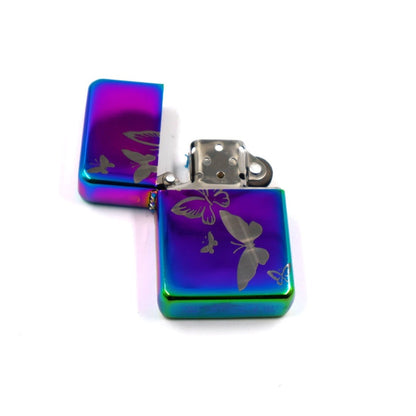 Butterfly Design Flip Lighter - Pretty Savage Jewellery