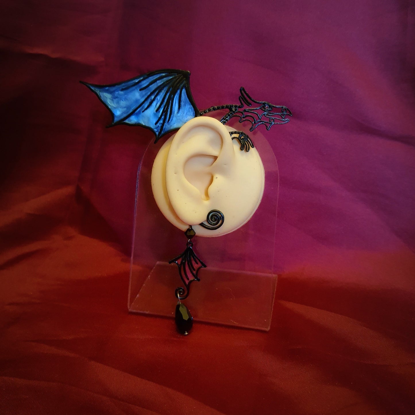 Dragon Ear Cuff Cosplay Ear Clip Body Jewellery Hoop Earring - Pretty Savage Jewellery