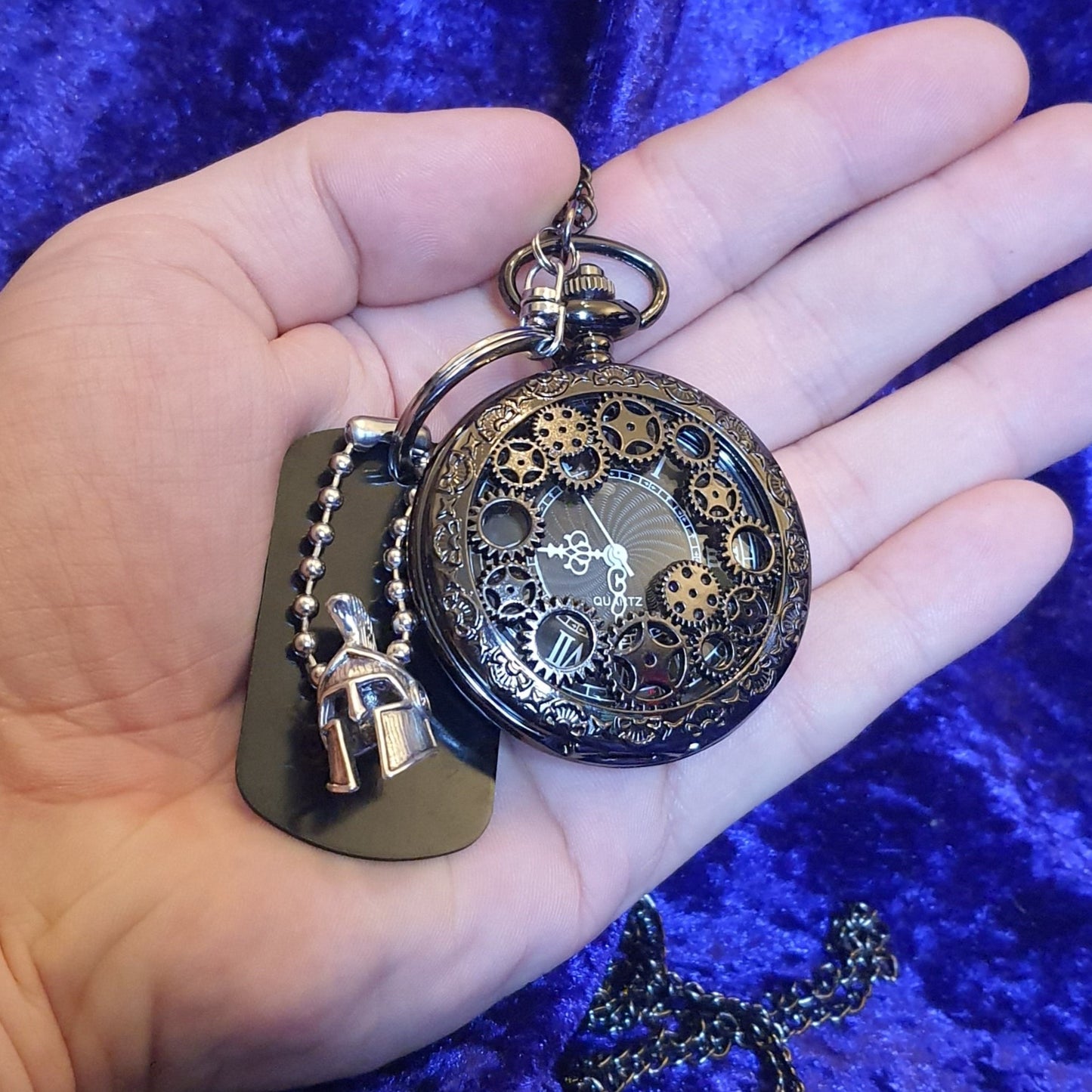 Cog Gears Steampunk Pocket Watch - Pretty Savage Jewellery