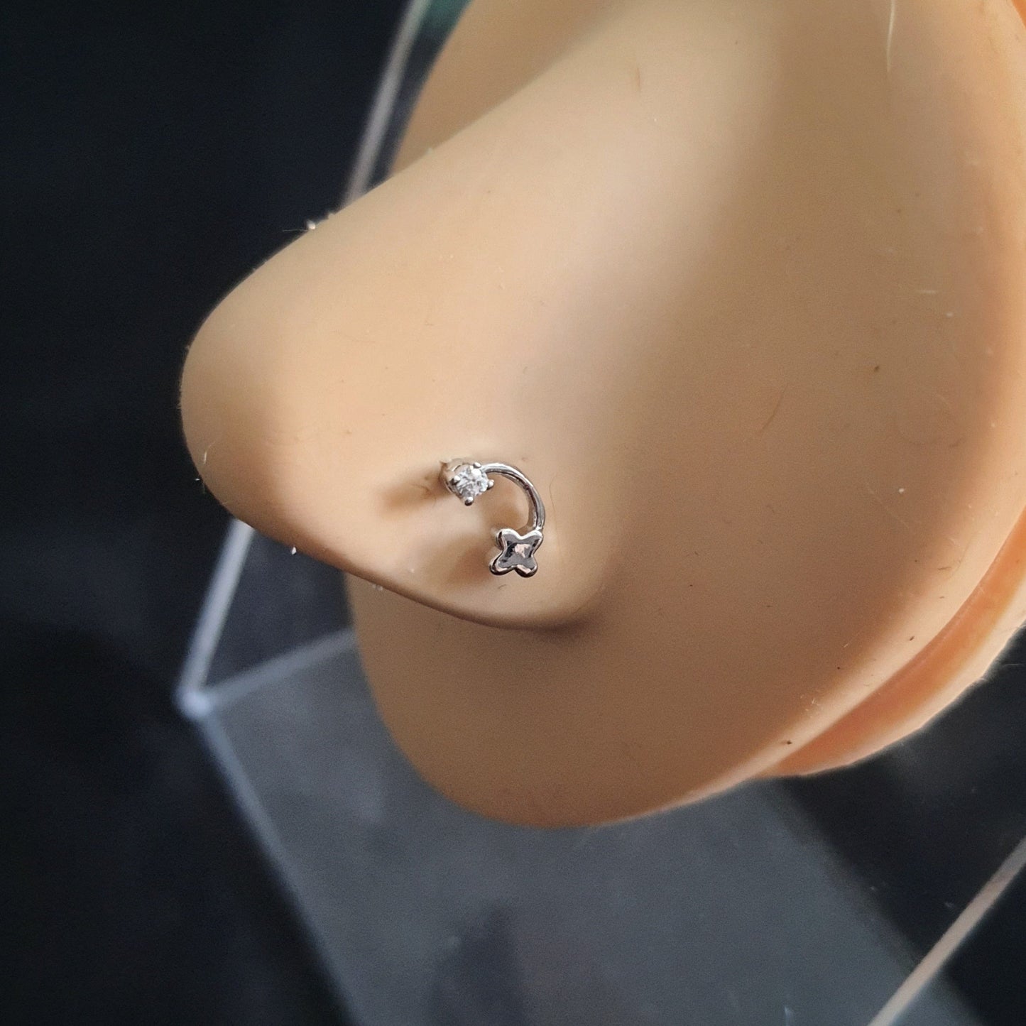 Shooting Star Nose Studs - Pretty Savage Jewellery