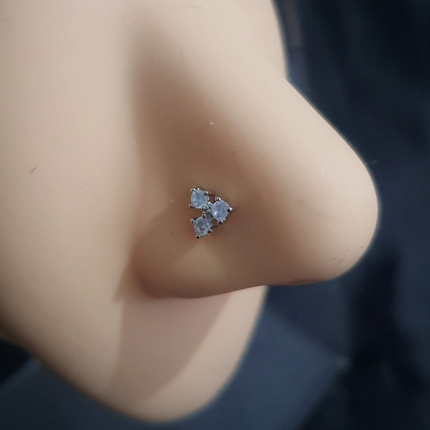 Gem Nose Stud - Pretty Savage Jewellery