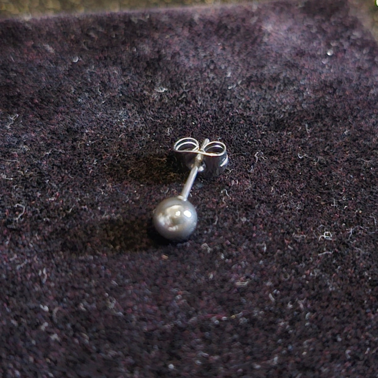 Stainless Steel Ball End Ear Studs - Pretty Savage Jewellery