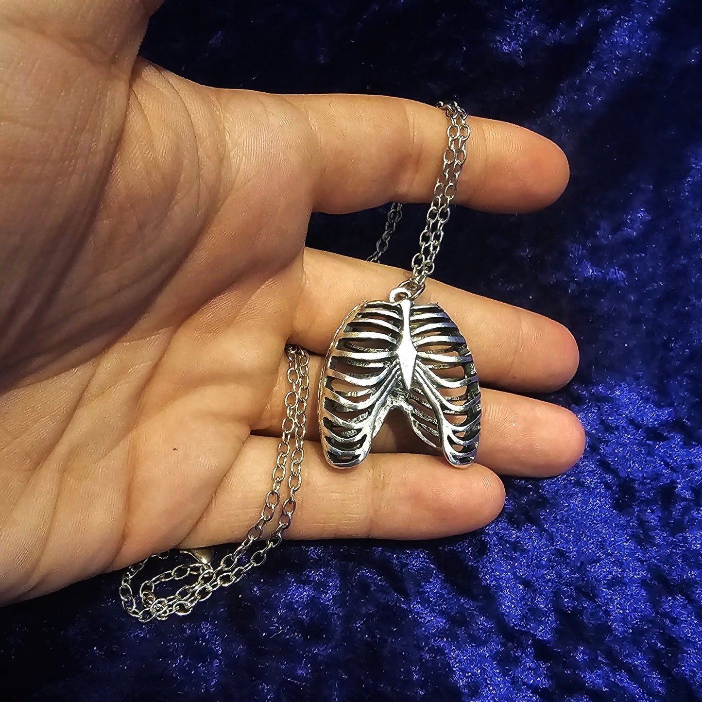 Rib Cage Skeleton Necklace - Pretty Savage Jewellery