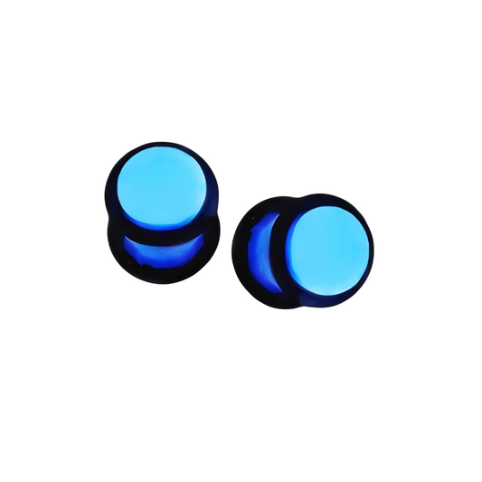 Sky Blue Acrylic Ear Gauge Plug