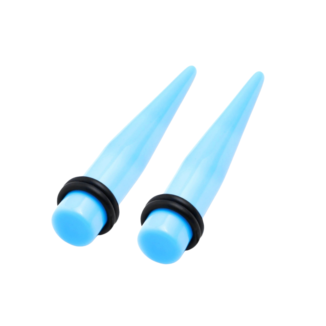 Sky Blue Acrylic Ear Taper