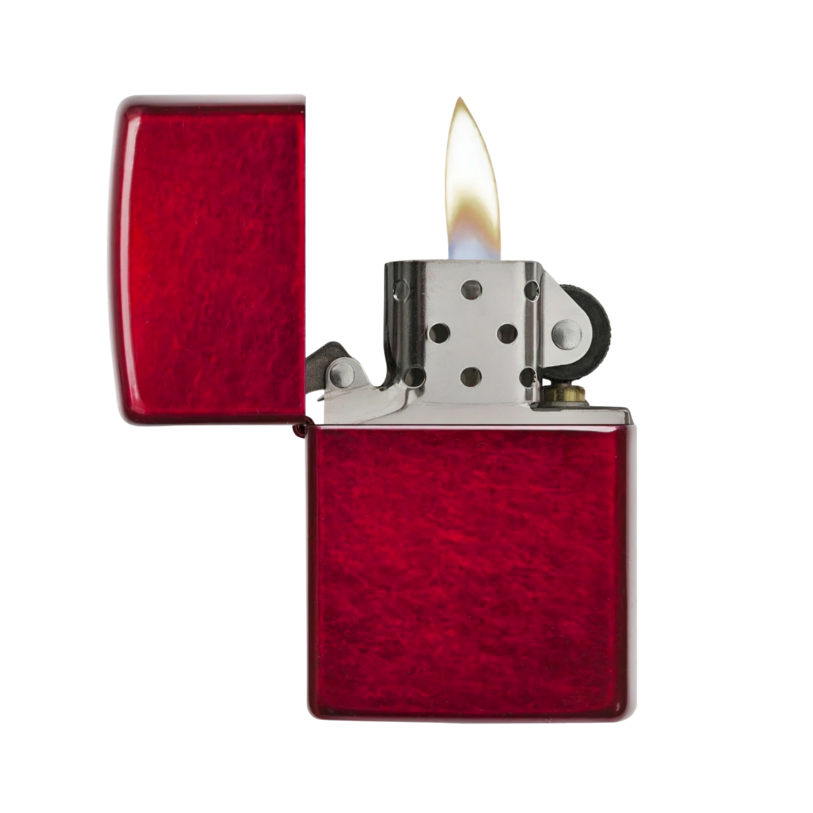 Classic Candy Apple Red Zippo Lighter