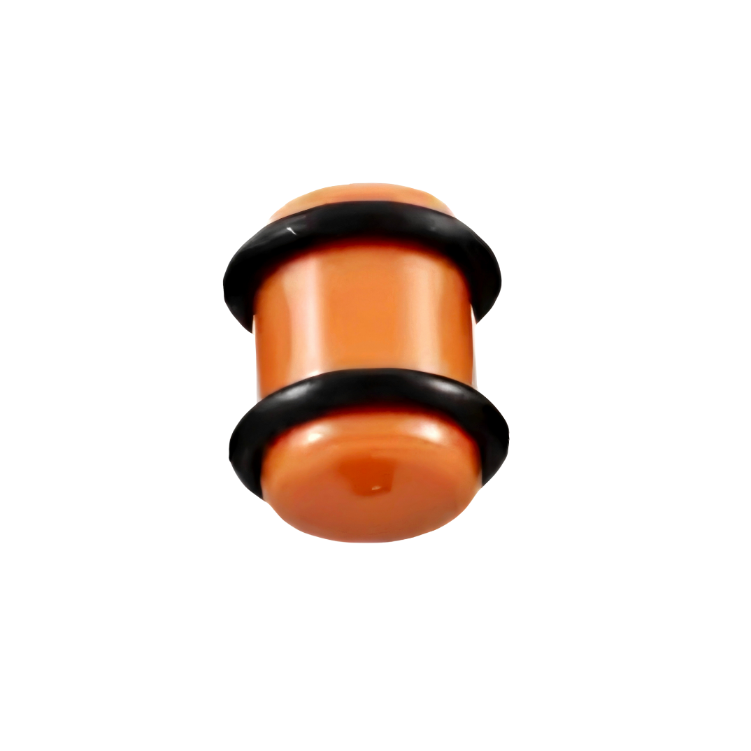 Chocolate Brown Acrylic Ear Gauge Plug