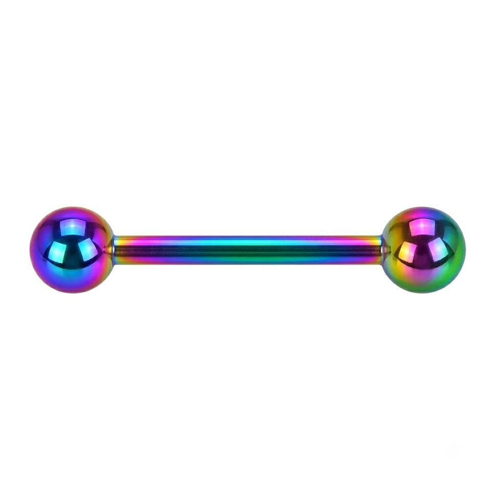 Titanium Iridescent Barbell 1.6mm 14G