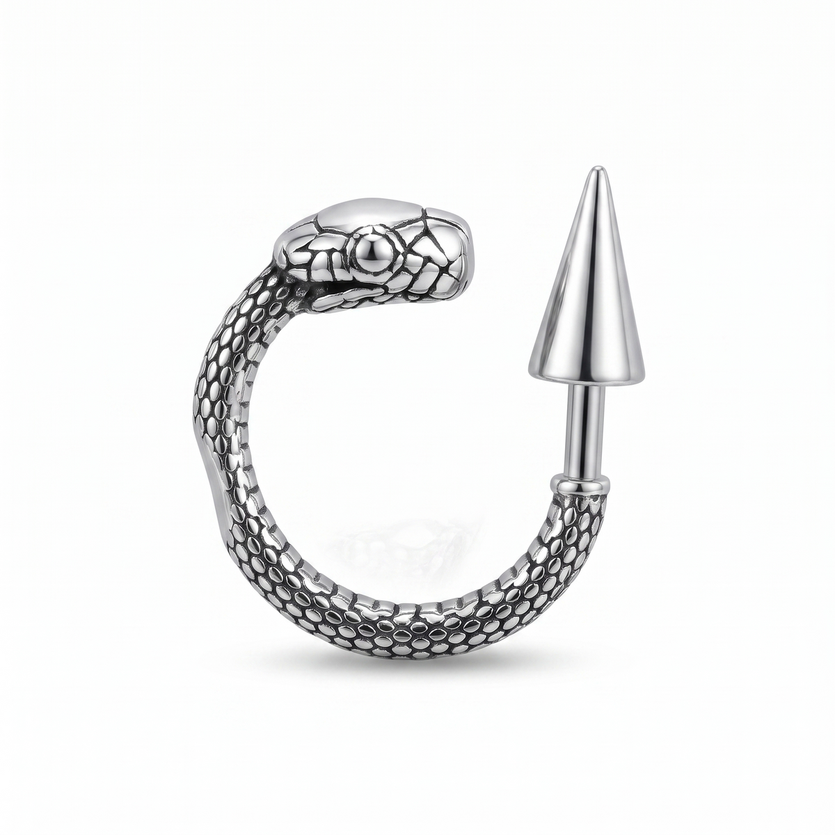 Snake Curved Lip Bar
