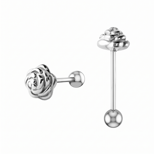 Rose tongue 16mm Barbells 16mm 14G