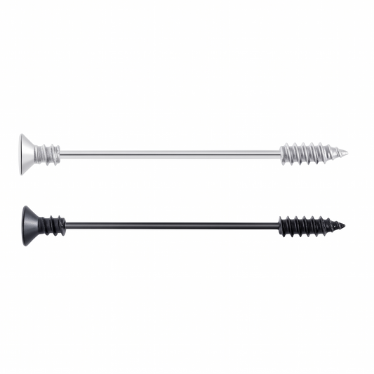 Vis barre industrielle en acier inoxydable barre d'échafaudage d'haltère Piercing 14G barre d'oreille 38mm