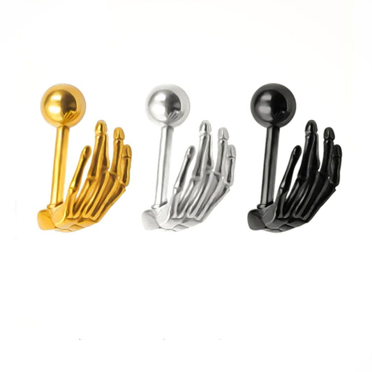 Skeleton Hand Ear Studs - Pretty Savage Jewellery