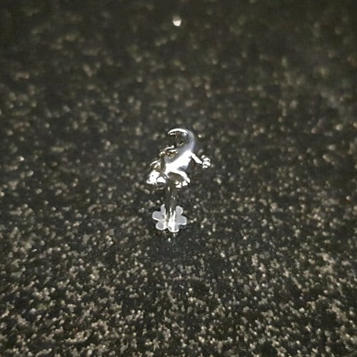 Gecko Threaded Labret Studs - Pretty Savage Jewellery