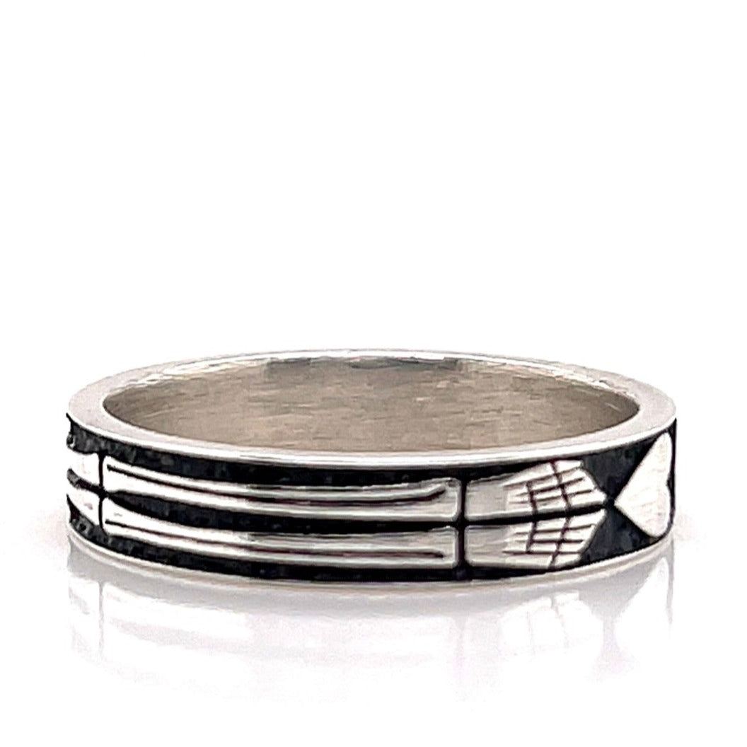 Memento Mori 925 Sterling Silver Vintage Ring - Pretty Savage Jewellery