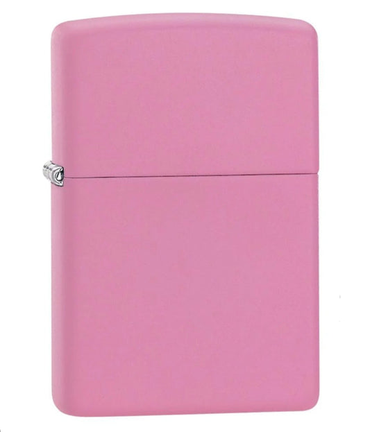 Pink Plain Flip Lighter