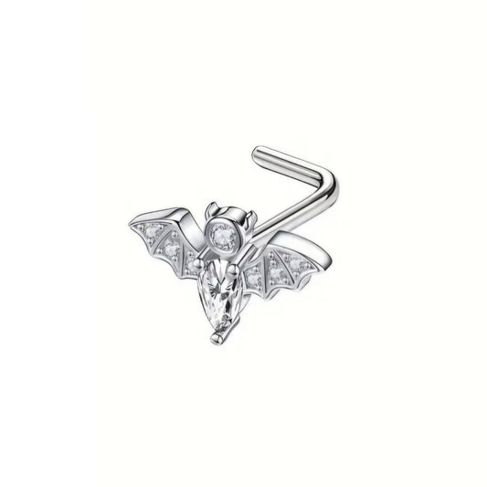Bat L Shape Nose Studs