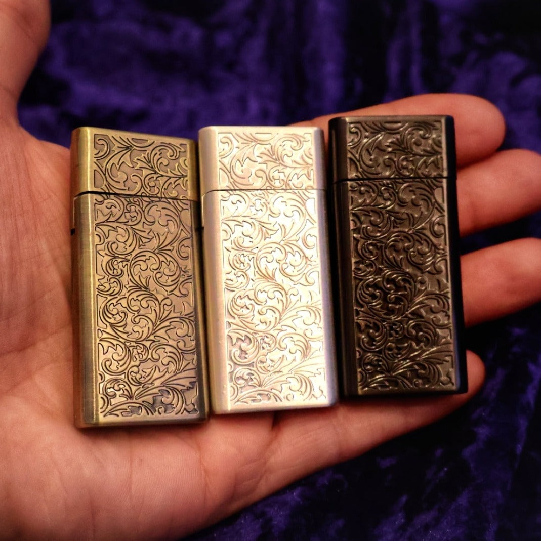 Vintage Design Thin Petrol Lighters - Pretty Savage Jewellery